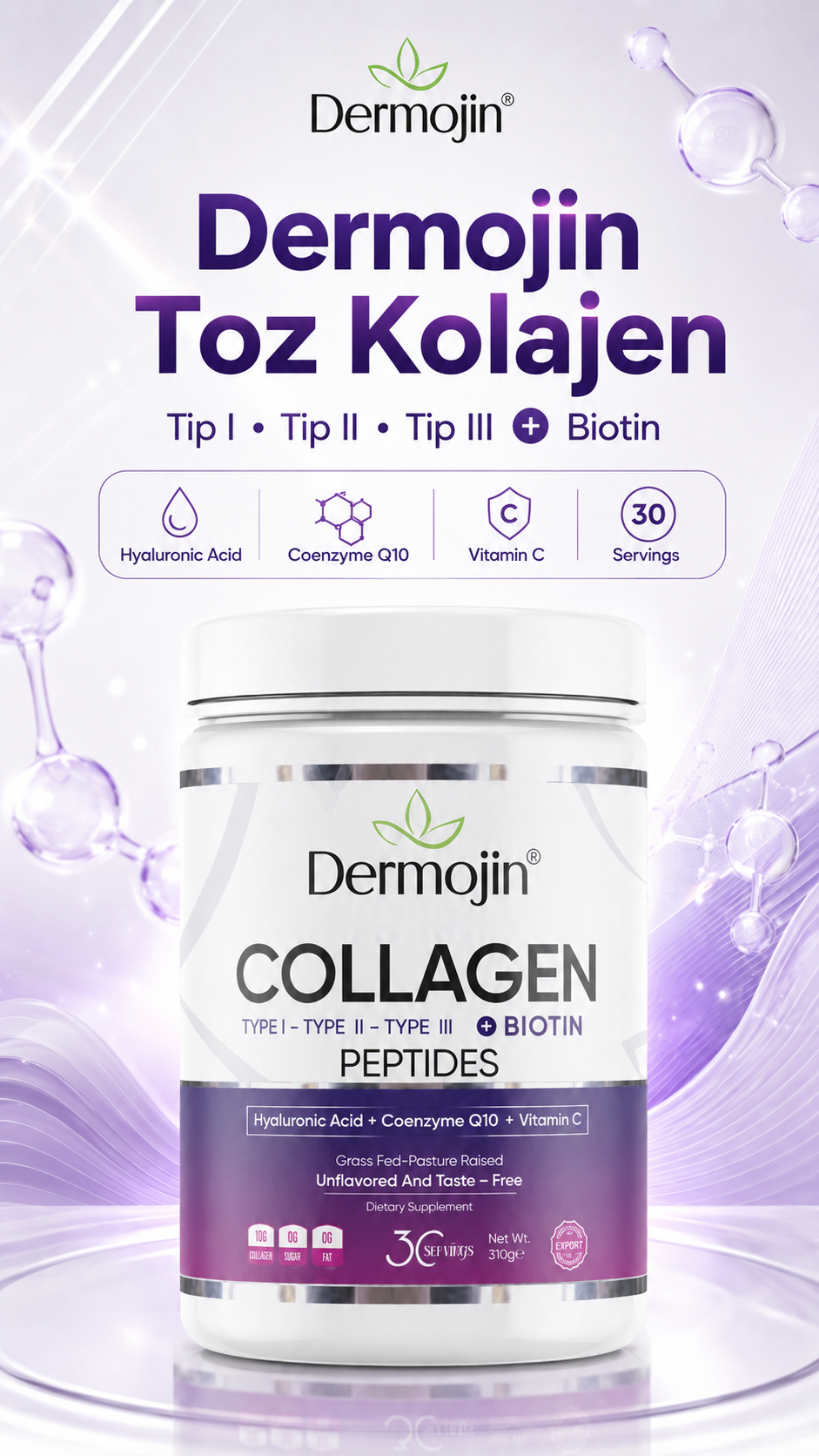 Dermojin Toz Kolajen Dermojin Toz Kolajen